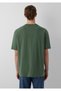 Seal Logo Embroidered Green T-Shirt Loose Fit / Loose Relaxed Fit067074-81570 - 5
