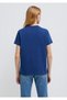 Miav Printed Navy Blue T-Shirt Regular Fit / Normal Cut 1610622-70722 - 5