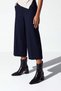 Women's Pointed Toe Thick Heeled Boots Ersey Black - 4