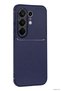 Matxzngz Tecno Camon 50 Pro 5g Auto Focus Carbon Cover (214737) - Navy Blue - 3