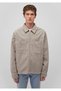 Gray Velvet Shirt Loose Fit / Loose Relaxed Fit 0211212 -70103 - 3