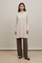 Women's Straight Cut Lycra Long Sleeve Tunic/Undergarment 40021 Beige - 6