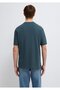 Logo Printed Green T-Shirt Loose Fit / Loose Relaxed Fit 0611711 -71598 - 6