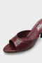 Nadeen Feta Filled Mid-Heeled Women's Stylish Shoes Slipper - 2