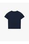 Cotton Crew Neck Short Sleeve Printed T-Shirt - 5