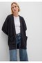 Long Gray Cardigan Oversize / Wide Cut 1710118-80023