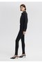 Alissa Gold Classic Black Jean Trousers 1067822002 - 5