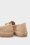 Yoklo Genuine Leather Suede Espadrille Sole Tasseled Women's Loafer Shoes - 3