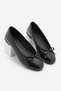 Woman's Daily Ballet Flats Round Nose Ballerina Ballet Flats Adusa Black Snake