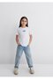 Miav Printed White T-Shirt Regular Fit / Normal Cut 66332620 - 2
