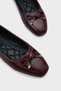Hana Trend Wrinkled Pattern Women's Ballerinas - 3