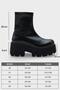 Women's Boots with Tractor Sole - 6