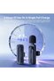 MC03 Portable High-Definition Wireless Microphone, Type-C - Black - 7