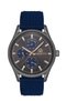 Steel Case Navy Blue Silicone Cord 2 Years Warranty Men's Wristwatch-Bg.1.10441.2 - 3