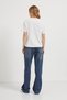 Armalife 3178 Corset Detail Women's T-Shirt with Bis Collar - 5