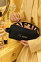 Women's Large Size Makeup Bag - Black - 3