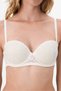 Ecru Pop Lace Floral Padded Push up Bra - 3