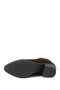Women's Brown Suede Zippered Thick Heeled Genuine Leather Boots - 6