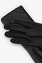 Black Matthew Striped Gloves - 2