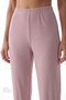 Lila Midnight Ribbed Pants Short Sleeve Pajama Set - 6