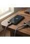CB4057T USB-A to Type-C Charging and Data Cable, 3A Fast Charging Braided Cord for Android Phones, Tablets and Power Banks - Black - 4