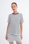 Striped Short Sleeve T-Shirt P05041 - 2