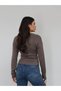 Buttoned Asymmetrical Cut Sweater - 5