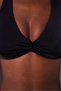 Νέο Triangle Twist Black Bikini Top - 3