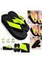 Kaila Women's Platform Wedge Heel 7cm Fabric Flip-Flops, Non-Painful Summer Pool Beach Slippers - 3