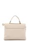 Women's Beige Long Strap Hand and Shoulder Bag - 5