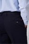 Men's Navy Blue Cotton Trend Dynamic Fit Chino Pants - 4