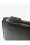 Double Zipper Leather Crossbody Bag - 5