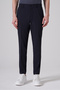Men's Navy Blue Trend Gofre Slim Fit Trousers