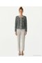 Regular Crew Neck Long Sleeve Cardigan