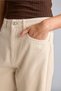 Straight Gabardine Regular Waist Straight Leg Trousers H0092Ax26Sp - 4