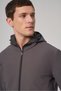 Men's Smoked Trend Double-Sided Hooded Coat - 2