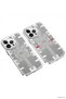 Gldisptm New iPhone 14 Pro Max Case Meik Bumper Cover (90736) - Silver