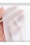 Boat Neck Long Sleeve Stretchy Cotton See-Through Blouse - 3