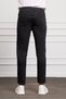 Men's Black Jean Slim Fit Dark Cut Trousers - 3