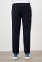 Men's Navy Blue Slim Fit Jogger Pants - 4
