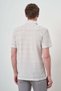 Men's Gray Trend Dynamic Fit Polo Neck T-Shirt - 4