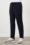Men's Navy Blue Slim Fit Jogger Pants - 3