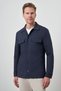 Men's Navy Blue Worker Shirt Jacket