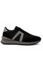 Men's Black Seasonal Casual Leather Sports Shoes