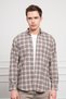 Men's Mink Winter Button Collar Regular Fit Shirt - 4