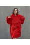 Pabtex Welsoft Plush Fleece Wearable Blanket Pajamas Red - 5