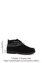 Women's Black Suede Rubber Sole Genuine Leather Boots - 2