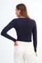 Long Sleeve Basic Blouse B1845 - 6