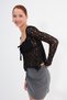 Front Tie Lace Blouse B17781 - 5