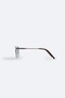 Silver Square Frame Polarized Sunglasses B008805 - 2